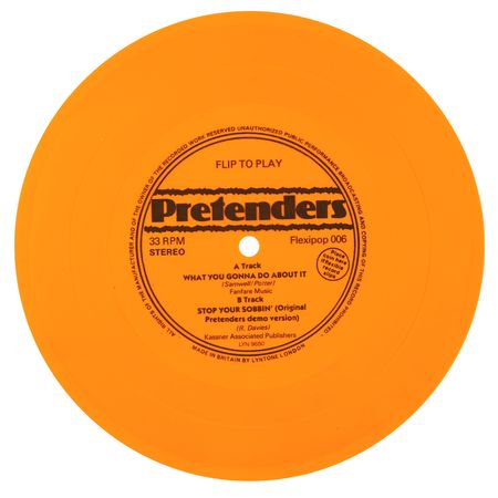 Lot #421 The Pretenders Signed Album - Self-Titled Debut - Image 2