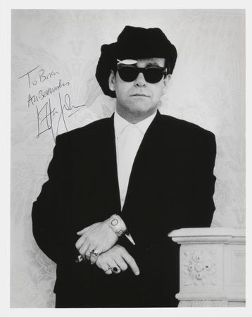 Lot #413 Elton John Signed Photograph - Image 1