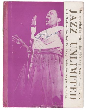 Lot #376 Jazz Legends (8) Multi-Signed Program, with John Lee Hooker, Willie Dixon, and T-Bone Walker - Image 2
