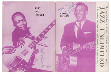 Lot #376 Jazz Legends (8) Multi-Signed Program, with John Lee Hooker, Willie Dixon, and T-Bone Walker - Image 4