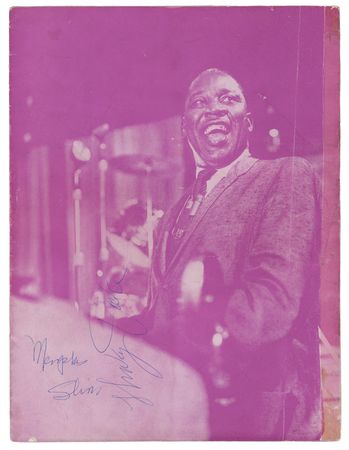 Lot #376 Jazz Legends (8) Multi-Signed Program, with John Lee Hooker, Willie Dixon, and T-Bone Walker - Image 5