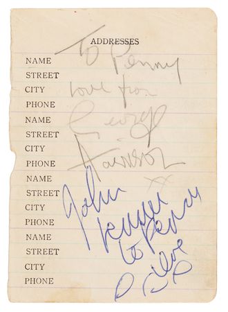 Lot #382 Beatles Signatures - Obtained at Floral Hall, Morecambe (August 29, 1962) - 11 Days After Ringo Joined - Image 3