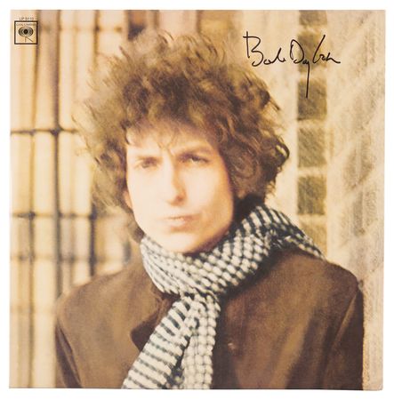 Lot #402 Bob Dylan Signed Album - Blonde on Blonde - Image 2