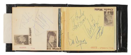 Lot #428 Rolling Stones Signed Autograph Album - Image 2