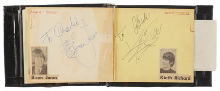 Lot #428 Rolling Stones Signed Autograph Album - Image 3