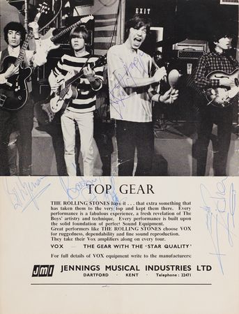 Lot #426 Rolling Stones Signed 1964 UK Tour Program - Image 3