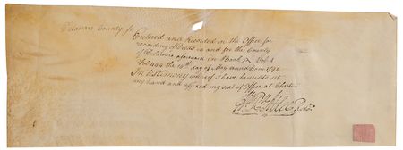 Lot #156 John Morton Document Signed - Image 2
