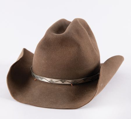 Lot #622 Steve McQueen's Brown Resistol Cowboy Hat - From the Collection of Photographer Barry Feinstein - Image 2