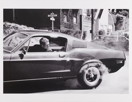 Lot #617 Steve McQueen Original Oversized 'Bullitt' Photograph by Barry Feinstein - Image 1