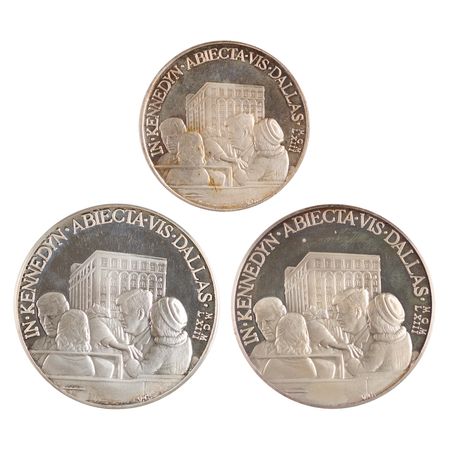 Lot #233 Kennedy Assassination (3) Silver