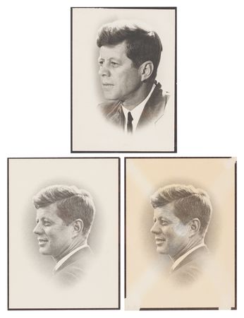 Lot #102 John and Robert Kennedy Collection of (14) Funeral, Memorial, and Mourning Items - Image 3