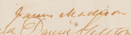 Lot #6 Thomas Jefferson and James Madison Signed Four-Language Ship's Passport (1806) - Image 3