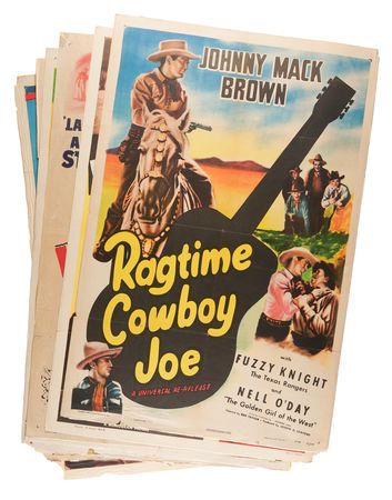 Lot #810 Western Movie Posters and Lobby Cards - Collection of 2,500+ from the Golden Age of Old West Cinema, Highlighted by Roy Rogers, Gene Autry, Whip Wilson, and Lash LaRue - Image 2