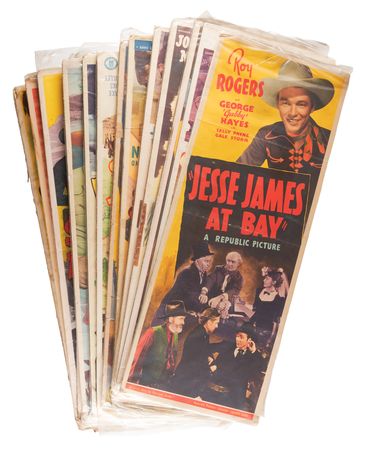 Lot #810 Western Movie Posters and Lobby Cards - Collection of 2,500+ from the Golden Age of Old West Cinema, Highlighted by Roy Rogers, Gene Autry, Whip Wilson, and Lash LaRue - Image 4