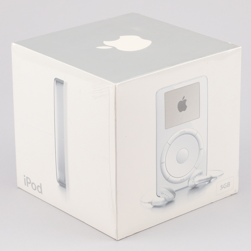 Lot 4078 Apple iPod (1st Generation, Bob Marley Edition, Sealed - 5GB)