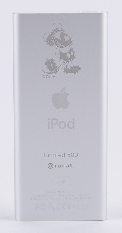 Lot 4093 Apple iPod Nano (2nd Generation, Japanese Mickey Mouse Edition, Ltd. Ed. of 500)