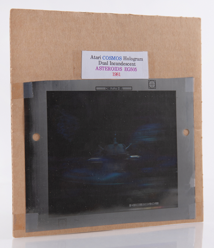 Lot 4214 Atari Cosmos Hologram Prototype for Asteroids (1981)