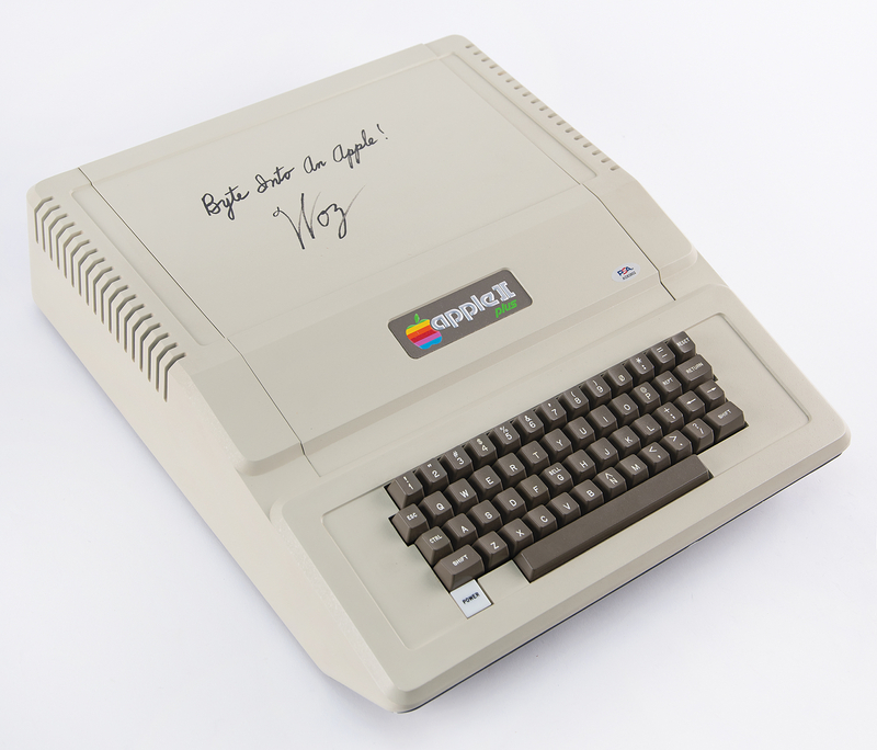Lot 4051 Steve Wozniak Signed Apple II Plus Computer: 