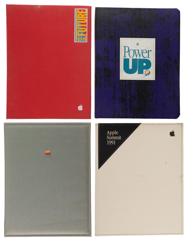 Lot 4127 Apple Computer (4) Presentation Folders and Unused Stationery