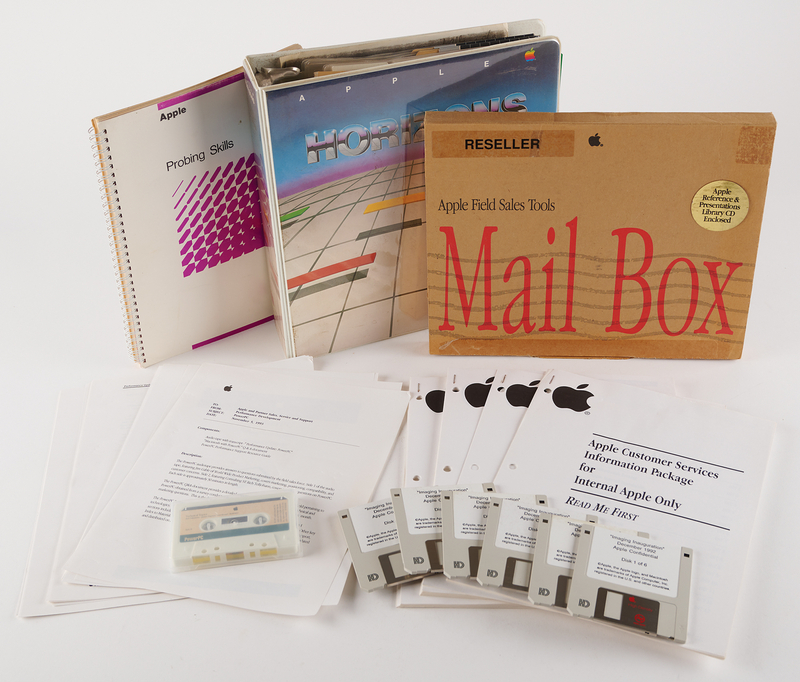 Lot 4126 Apple Computer Collection of (6) Training, Reseller, and Internal Support Programs (1982-1993)