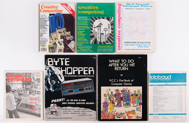 Lot 4177 Paul Terrell's Vintage Computing Magazine Collection (7)
