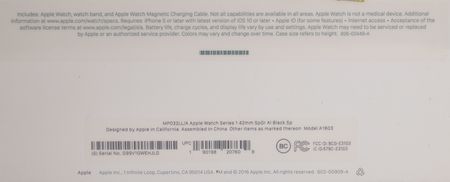 Lot #4108 Apple Watch Series 1 (2nd Generation, Sealed - 42mm) - Image 4