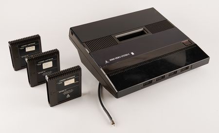 Lot #4211 Atari Video System X 'All Black' Prototype Console - One of Two Known to Exist - Image 1