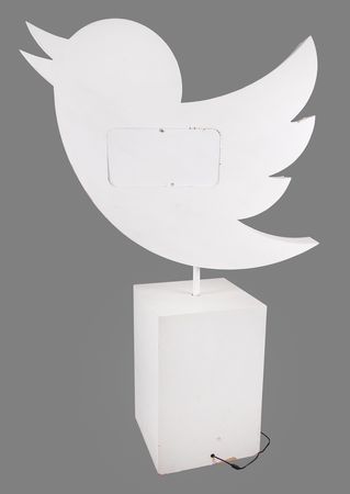 Lot #4189 Twitter Inc. 'Bird Logo' Illuminated Display from the Company's New York Offices at 249 West 17th Street - Nearly Six Feet Tall - Image 3