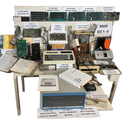 Lot #4180 MITS Altair 8800 Rev. 0 Computer with