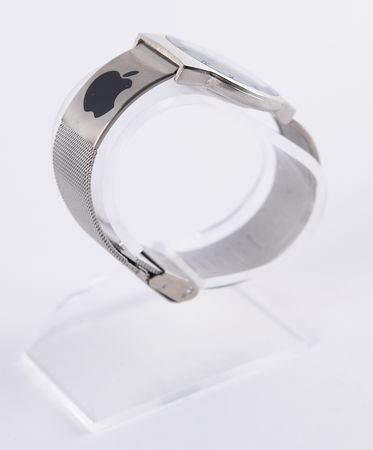 Lot #4157 Apple Computer Watch with Rainbow Logo - Image 2