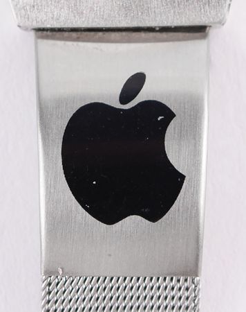 Lot #4157 Apple Computer Watch with Rainbow Logo - Image 4