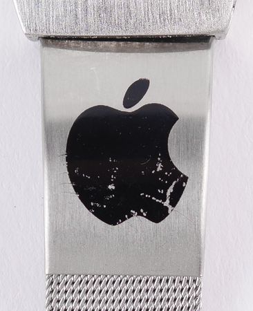 Lot #4157 Apple Computer Watch with Rainbow Logo - Image 5