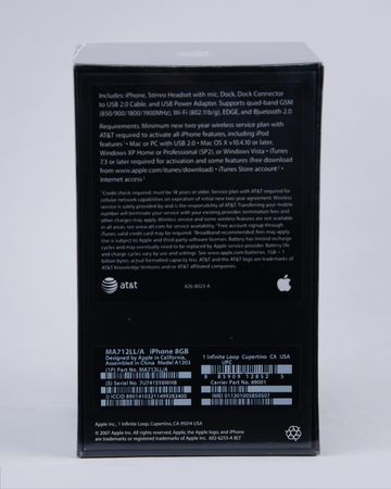 Lot #4071 Apple iPhone (First Generation, Sealed 8GB) with Original Gift Box and Apple 'Job Well Done' Card - Image 4