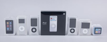 Lot #4089 Apple iPod Nano Complete Seven-Generation Factory-Sealed Run (2005-2012) - Image 1