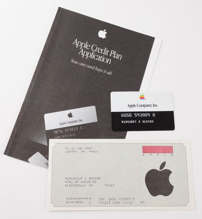 Lot #4128 Apple Credit Dealer Presentation Kit and Archive of Apple's Consumer Financing Programs, Including (7) Apple-Issued Credit Cards Tracing Their Evolution - Image 6
