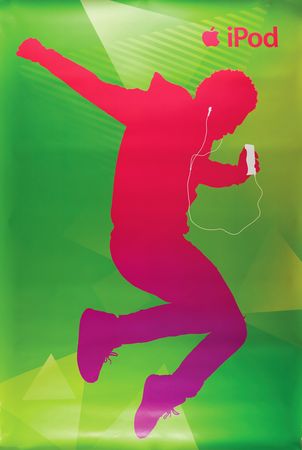 Lot #4134 Apple iPod Collection of (11) Advertising Posters - Image 11
