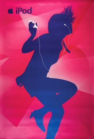 Lot #4134 Apple iPod Collection of (11) Advertising Posters - Image 2
