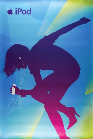 Lot #4134 Apple iPod Collection of (11) Advertising Posters - Image 6