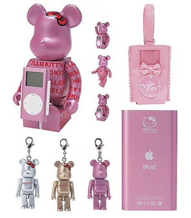 Lot #4086 iPod Mini Hello Kitty BE@RBRICK Set (2nd Generation, Sealed - 6GB, Pink) - Image 7
