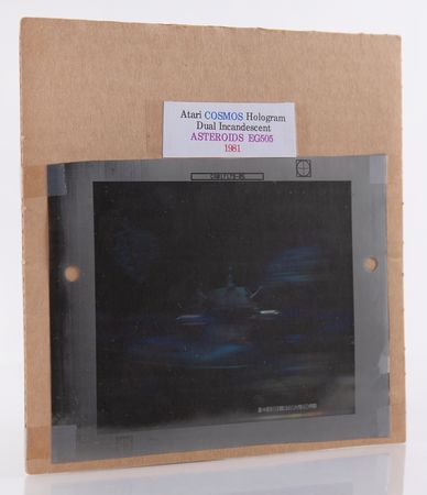 Lot #4214 Atari Cosmos Hologram Prototype for