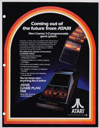 Lot #4214 Atari Cosmos Hologram Prototype for Asteroids (1981) - Image 5