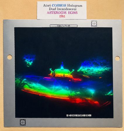 Lot #4214 Atari Cosmos Hologram Prototype for