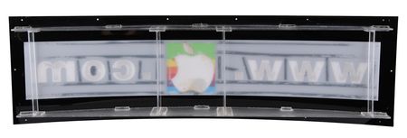 Lot #4130 Apple 'www.apple.com' Internet Center Display Sign from the Company Store at 1 Infinite Loop Headquarters (1996-2012) - Image 3