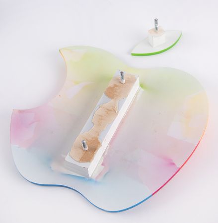 Lot #4136 Apple 'Rainbow Logo' Display from the Company Store at 1 Infinite Loop Headquarters (1993-1998) - Image 2