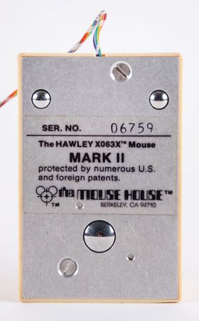 Lot #4185 Three-Button 'Mark II' Hawley X063X Roller Mouse - Image 3