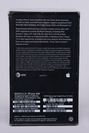 Lot #4069 Apple iPhone - Rare 4GB Model (First Generation, Sealed) - Image 3