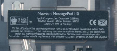 Lot #4067 Apple Newton MessagePad 110 - Elusive 'Clear' Version Presented to Apple Developers in 1994 - Image 4