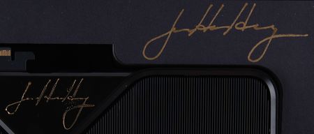 Lot #4200 Jensen Huang Twice-Signed NVIDIA RTX Pro 6000 Blackwell Workstation Edition - Image 2