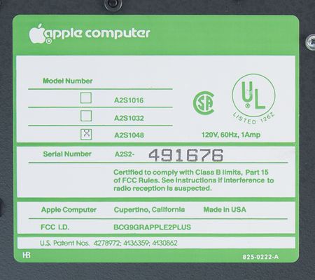 Lot #4051 Steve Wozniak Signed Apple II Plus Computer: 