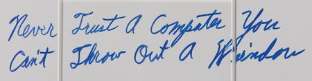 Lot #4064 Steve Wozniak Signed Macintosh Classic Computer Set: 